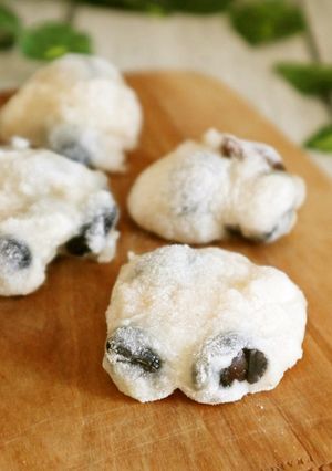 レンジで簡単！低糖質黒豆おから餅-レシピのメイン写真