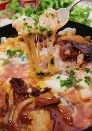 鯨缶詰タッカルビ風-レシピのメイン写真
