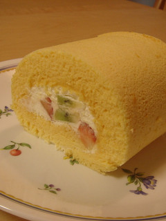 簡単ロールケーキ-レシピのメイン写真
