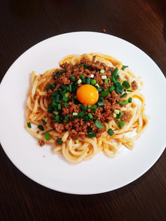 絶品☆汁なし白味噌坦々風うどん-レシピのメイン写真