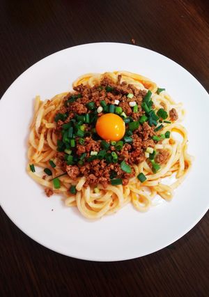 絶品☆汁なし白味噌坦々風うどん-レシピのメイン写真