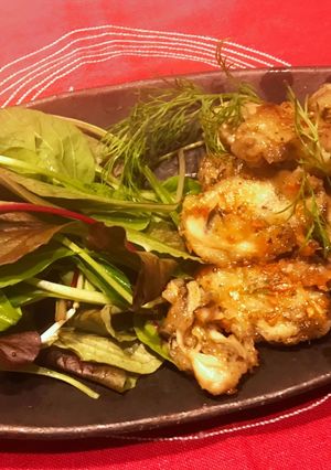牡蠣のムニエル　香草ガーリックバター焼き-レシピのメイン写真