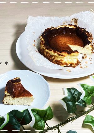 バスク風チーズケーキ-レシピのメイン写真