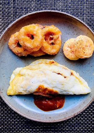 カレーホワイトオムレツ-レシピのメイン写真