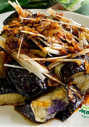 【ちょい足し】揚げなすのホットサラダ-レシピのメイン写真