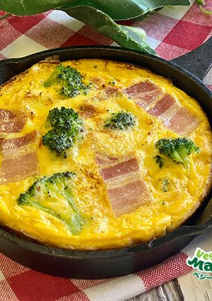 【ちょい足し】ブロッコリーのフリッタータ-レシピのメイン写真