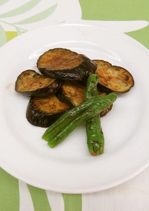 なすとししとうのバルサミコ醤油by草津市-レシピのメイン写真