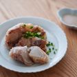 梨と白きくらげの豚肉巻き