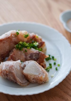 梨と白きくらげの豚肉巻き-レシピのメイン写真