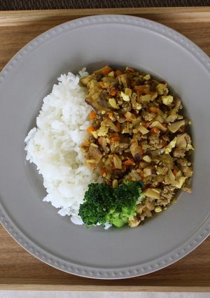 豆腐入り和風ドライカレー-レシピのメイン写真