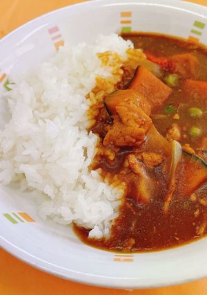 パンプキンカレー☆給食メニュー-レシピのメイン写真