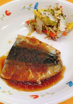 秋刀魚のおろしだれ☆給食メニュー-レシピのメイン写真