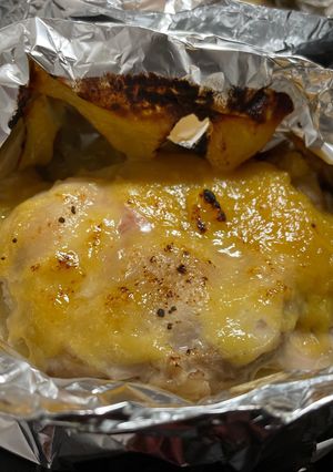 鶏の白味噌ホイル焼き-レシピのメイン写真
