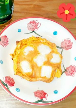 太りにくい?!お餅の卵焼き☆-レシピのメイン写真