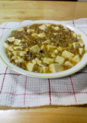 《簡単》 ごはんに合う 家庭味の麻婆豆腐-レシピのメイン写真