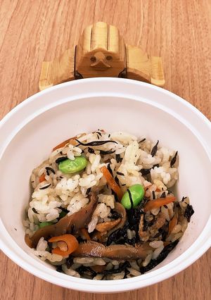 【大崎市】かみかみひじきごはん【給食】-レシピのメイン写真