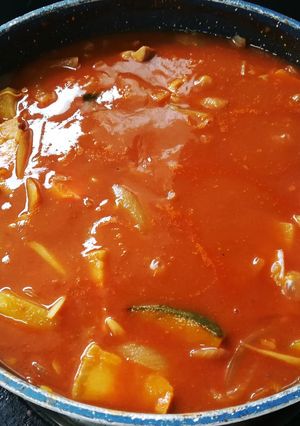 スパイシートマトスープカレー！-レシピのメイン写真