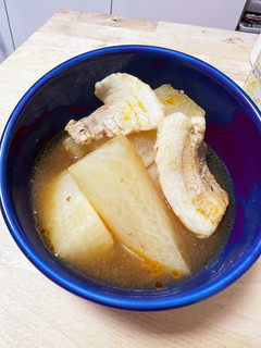 とろしみ大根と豚バラのピリ辛豆板醤煮-レシピのメイン写真