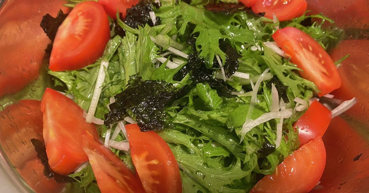 水菜大根しゃきしゃきサラダ by おじゃす808☆ 【クックパッド】 簡単