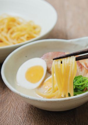 とんこつ風つけ麺-レシピのメイン写真