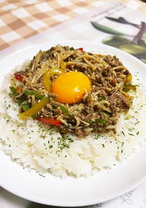 ひき肉あんかけ♪♪-レシピのメイン写真
