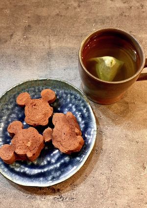 レンジで糖質オフココアバナナケーキ-レシピのメイン写真
