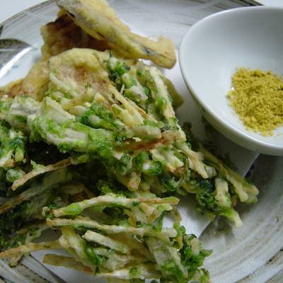 磯の香りでサクッと☆新海苔の天ぷら