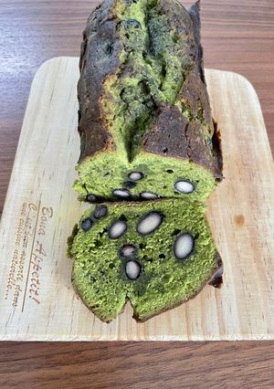 黒豆と抹茶のパウンドケーキ-レシピのメイン写真