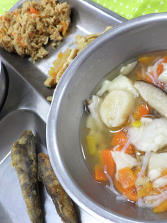 こづゆ 河内長野市学校給食-レシピのメイン写真