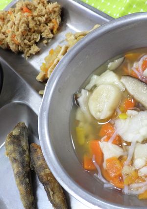 こづゆ 河内長野市学校給食-レシピのメイン写真