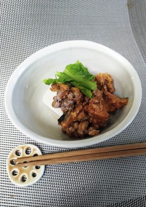 ★超簡単★さばの味噌煮缶　小鉢★-レシピのメイン写真
