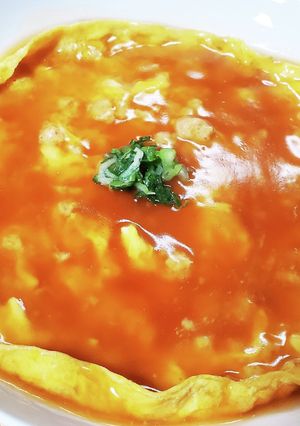 たまにの、ズボラwかに玉w-レシピのメイン写真