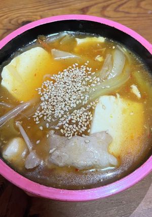 白菜芯のサンラータンスープ-レシピのメイン写真