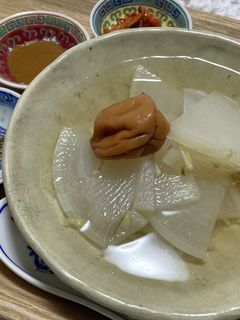 デトックス!マカと大根と梅干しの梅流し -レシピのメイン写真