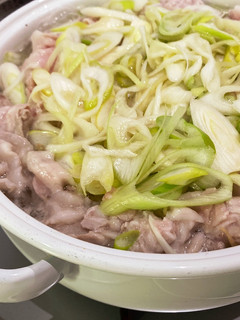 豚バラ肉のネギ塩なべ-レシピのメイン写真