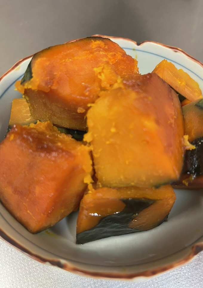 かぼちゃの煮付け-レシピのメイン写真