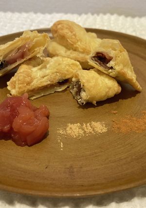 １口りんごレーズン＆りんごチョコパイ-レシピのメイン写真