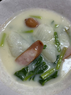かぶとほうれん草のクリーム煮-レシピのメイン写真
