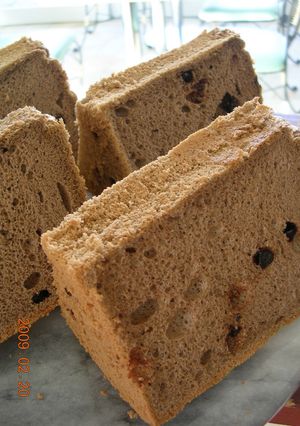 チョコチップシフォン-レシピのメイン写真