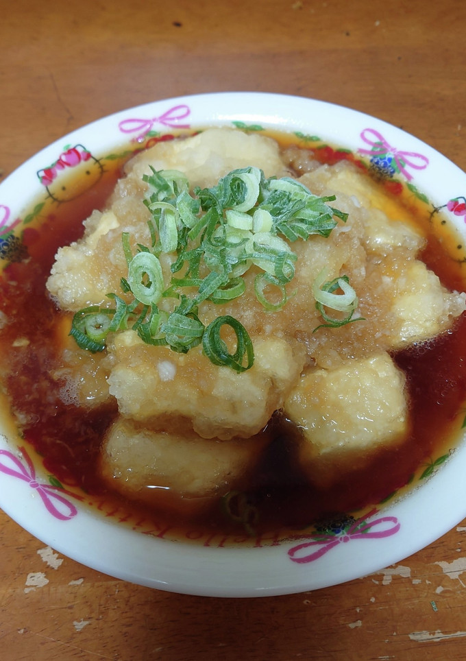 揚げ出し豆腐/酒のアテ-レシピのメイン写真