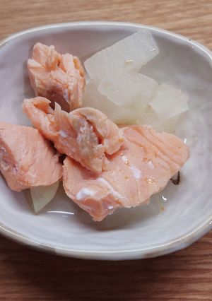 離乳食☆鮭大根(完了期)-レシピのメイン写真