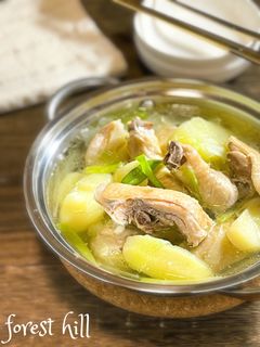 韓国料理『タッカンマリ風鶏鍋』-レシピのメイン写真