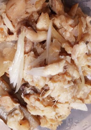ZEPPIN!★鯛のアラの旨そぼろ煮-レシピのメイン写真