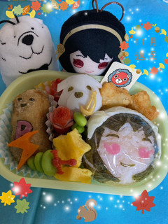 SPY×FAMILYヨルさんキャラ弁-レシピのメイン写真