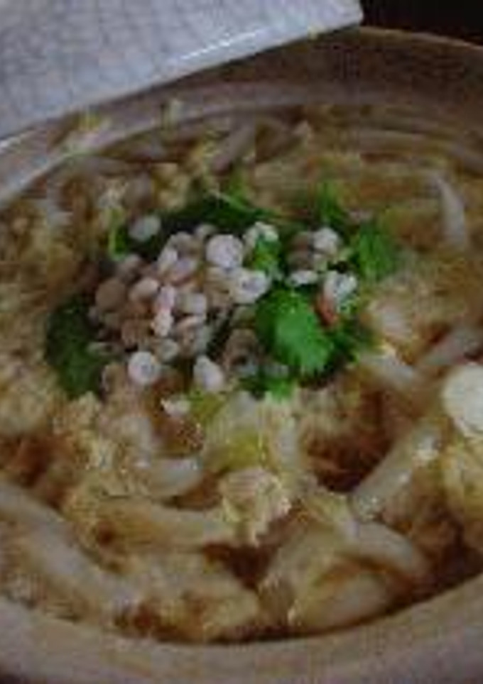 かしわとじうどん-レシピのメイン写真