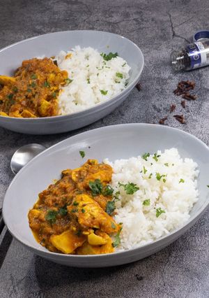 鶏むね肉のスパイスカレー-レシピのメイン写真