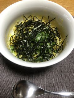 最強 優しい レンジで卵雑炊(おかゆ)-レシピのメイン写真