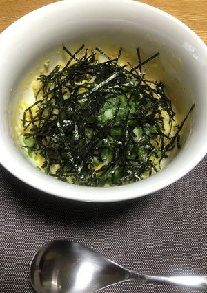 最強　　優しい　レンジで卵雑炊（おかゆ）-レシピのメイン写真