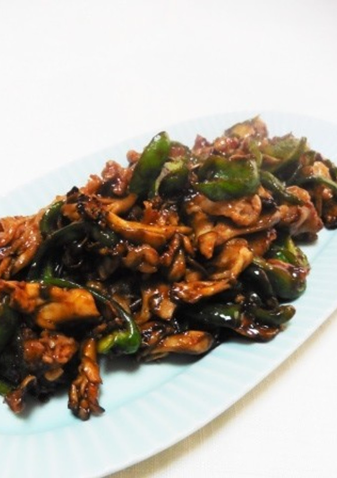 舞茸となすと豚肉の味噌中華炒め-レシピのメイン写真
