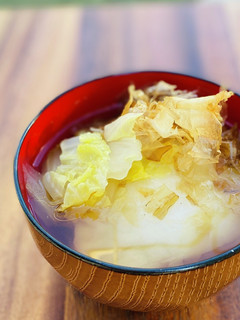 とってもシンプル。白菜のお雑煮。-レシピのメイン写真